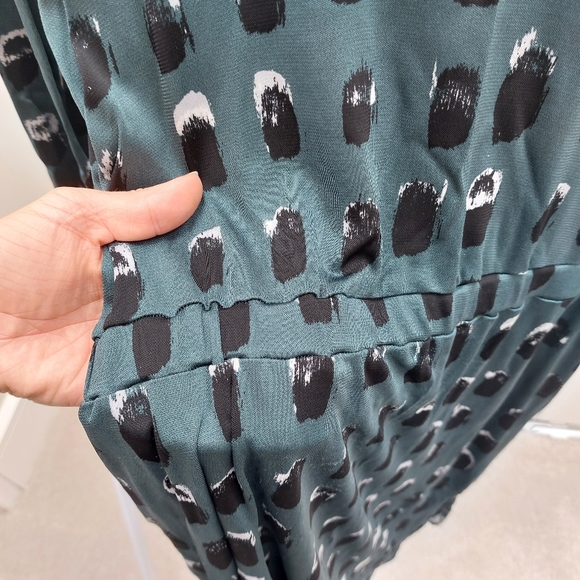& other stories Size 12 eur 40 dark green dress - Picture 7 of 16
